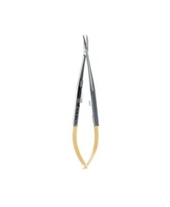 MICRO CURVED CASTRO PERMA SHARP NEEDLE HOLDER, 14 CM