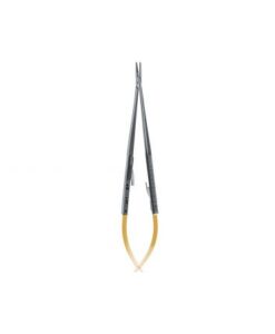 STRAIGHT CASTROVIEJO PERMA SHARP NEEDLE HOLDER, 18 CM