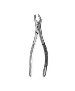 151XAS SPLIT BEAK PEDO FORCEPS, SERRATED