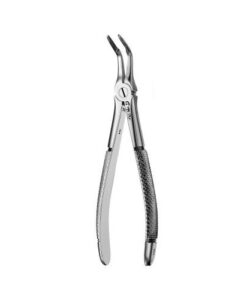 46L EUROPEAN STYLE ROOT FORCEPS, SERRATED