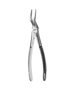 97 EUROPEAN STYLE FORCEPS, SERRATED, UPPER ROOTS