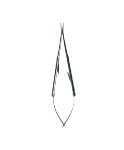 MICRO STRAIGHT CASTRO NEEDLE HOLDER, DIAMOND DUSTED, 18 CM