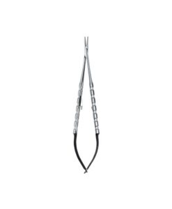 MICRO STRAIGHT CASTRO NEEDLE HOLDER, DIAMOND DUSTED, 18 CM