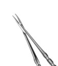 MICROSURGICAL CURVED CASTRO NEEDLE HOLDER, DIAMOND DUSTED, 18 CM 1 MICROSURGICAL CURVED CASTRO NEEDLE HOLDER, DIAMOND DUSTED, 18 CM 1