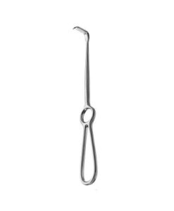 2 Surgical Retractor 10 mm x 42 mm, Downward Curve