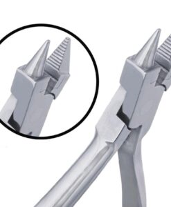 BIRD BEAK PLIERS WITH SERRATIONS